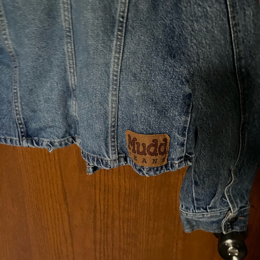 Vintage 90's Mudd Jean Jacket Denim jacket juniors XL - Picture 4 of 6